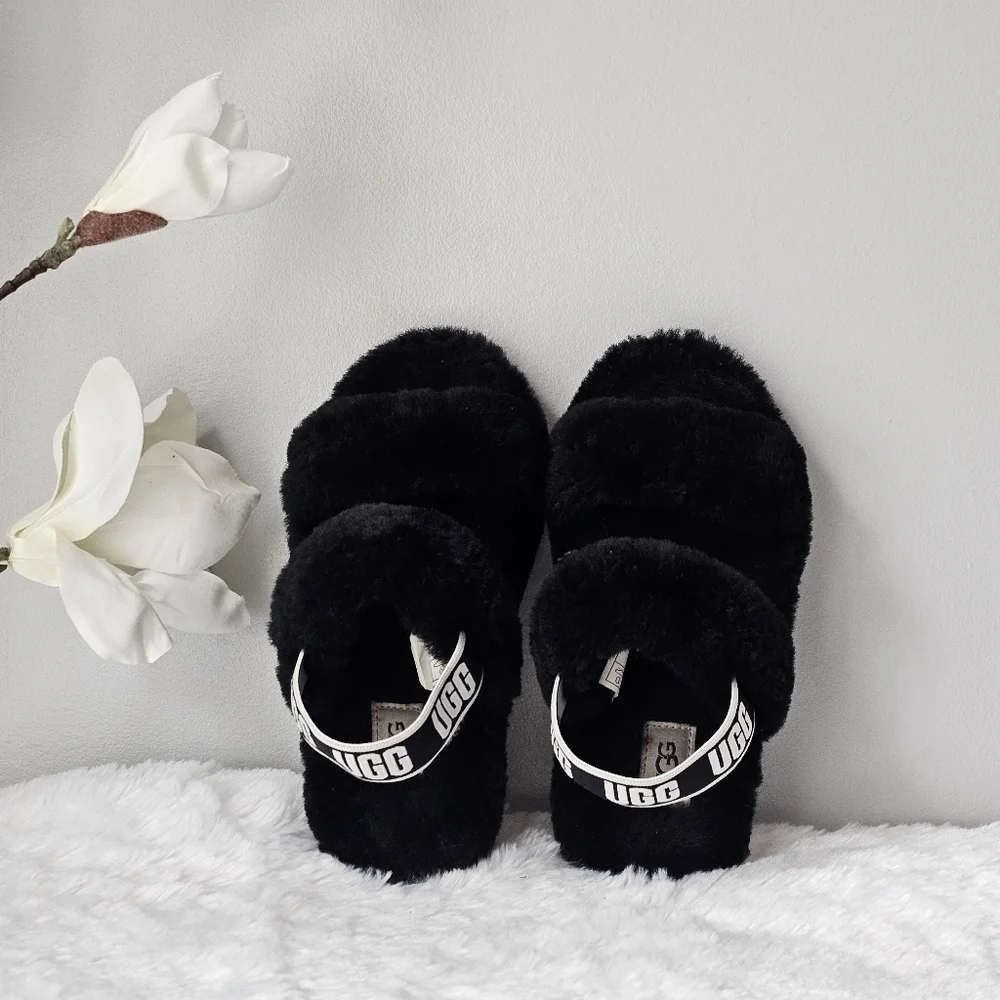 UGG Fluffy Slides - Kids